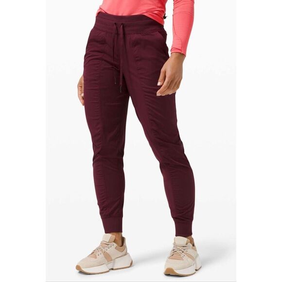 Lululemon Dance Studio Jogger Pants Women’s Size 6 Casual Burgundy - Picture 2 of 10